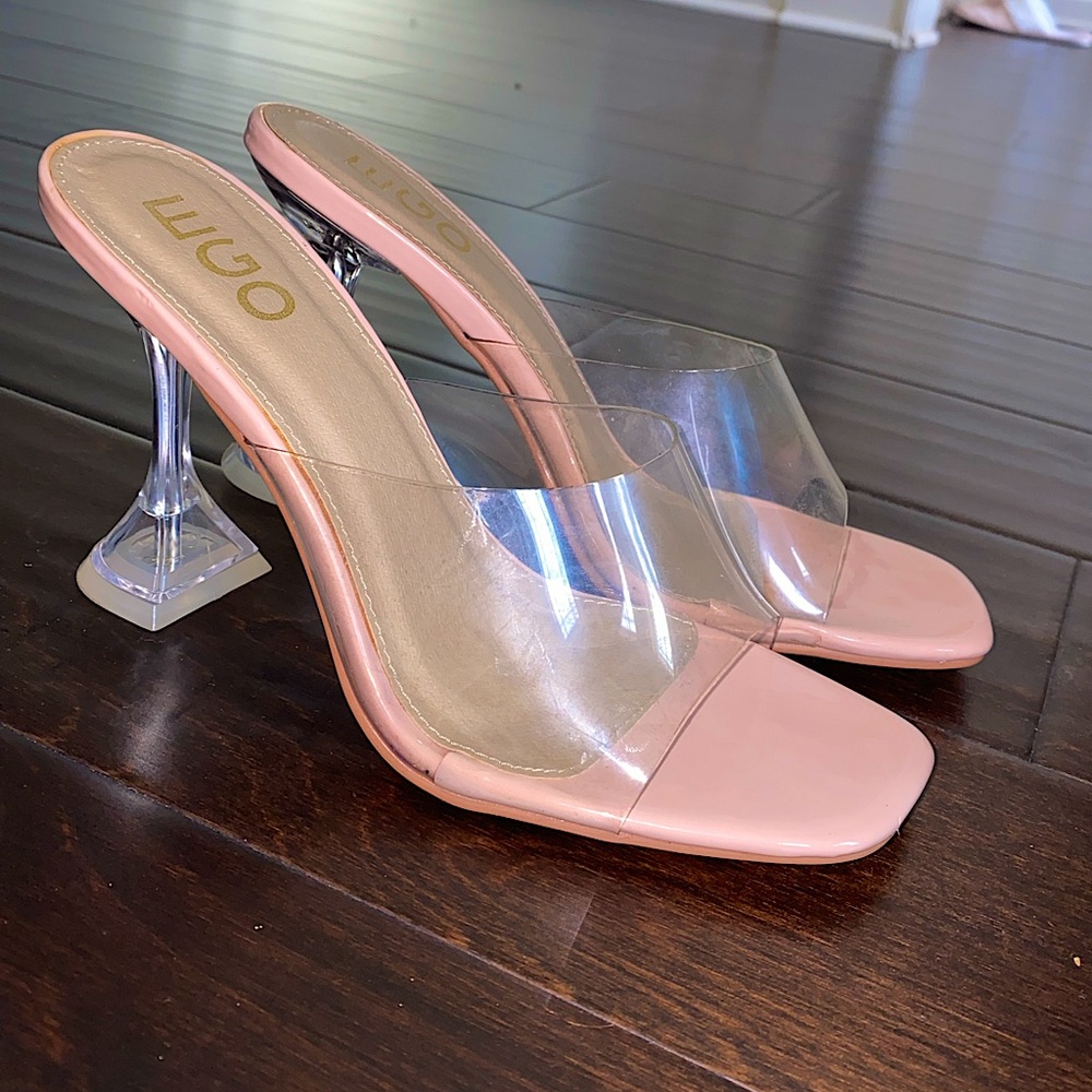 Ego official clear heels